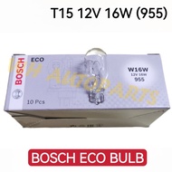100% ORIGINAL BOSCH T15 12V 16W 955 ECO LIGHT BULB SIGNAL BULB BRAKE BULB