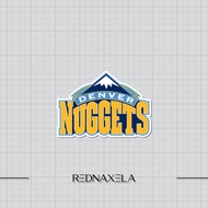 Denver Nuggets NBA Vinyl Stickers Outdoor Suitcase Stickers Waterproof Laptop Stickers