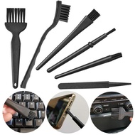 Keyboard Brushes Kit 6 In 1 Small Portable PP Handle Cleaning Brush Kit Portable Handle Dust Removal Cleaning Brush Kit For Computer Camera Mobiles graceful