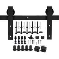 Sliding Side Wheel Barn Hanging Silent Guide Rail Installation Sky Door Pulley Rail Aluminum Alloy H