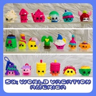 SHOPKINS - Season 8: World Vacation AMERICA Shopkins Figure (New/Loose)