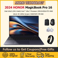 2024 HONOR MagicBook Pro 16 HUNTER Gaming Laptop|Honor MagicBook Pro 16  Laptop| Intel Ultra5 125H|N