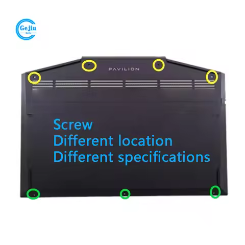 NEW ORIGINAL Laptop Bottom Cover Case Screw for HP Pavilion 5 6 15-DK 15t-dk Pavilion 15T-DK100 TPN-