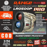 PRAYATECH Rangefinder 600m 600 meter Laser Teropong Ukur Jarak Range Finder Digital 500 meter 500m n