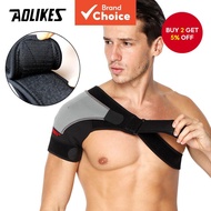 Aolikes Adjustable Pressurized Sports Injury Tendonitis Anti-Sprain Single Shoulder Guard