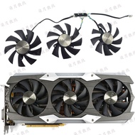 ZOTAC GTX 1080Ti แอมป์สุดขีด11G พัดลมทำความเย็นการ์ดจอ Ga92s2u Darrisceki-Cb