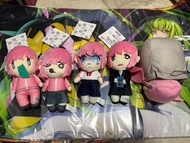 全新 一套賣 孤獨搖滾 景品公仔 後藤一里 Bocchi the rock BTR