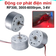 Generator motor RF300, 3000-6000 RPM, 3-6VDC