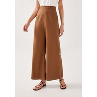 Love, Bonito - Elkie Palazzo Pants - Brown