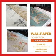 Wallpaper Dinding Vinyl / Wallpaper Kamar / Wallpaper Vinyl Timbul