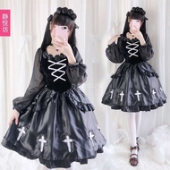 Halloween Adult Costume Gothic Style Ghost Bride Costume Ghost Doll Little Devil Costume Witch Costu