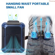 Mini Waist Portable Small Fan USB Rechargeable Camping Fan