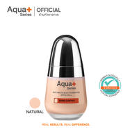 (ส่งฟรี) AquaPlus Soft Matte Silky Foundation SPF25 PA++ 30 ml. รองพื้นสำหรับคนเป็นสิว ปกปิดจุดบกพร่