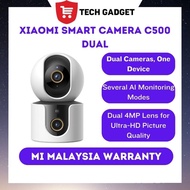 Xiaomi Smart Camera C500 Dual | 4MP Ultra-HD Resolution | 360 Pan & Tilt | Kids & Pet AI Detection |
