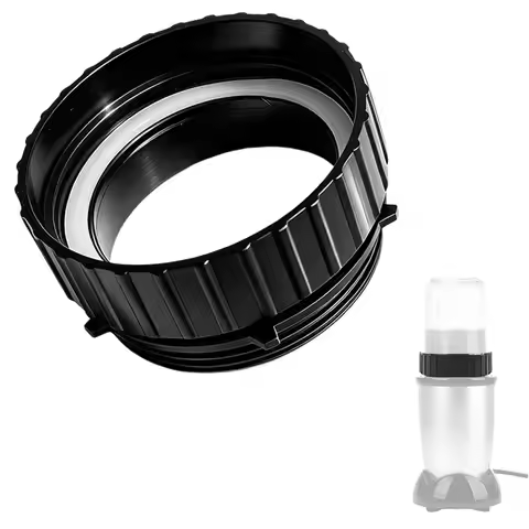 EMECE-Blender Adapter Ring For Magic Bullet, Leak-Proof Convert To Wide-Mouth Ball Kerr Mason Jar Bl