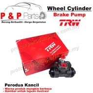 TRW Rear Wheel Cylinder Brake Pump for Perodua Kancil (9/16inc) Kenari Kelisa (11/16inc)