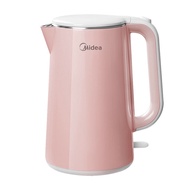 新品现货美的电热水壶304内胆大容量烧水壶家用耐用一体式烧水壶保温水壶Midea electric kettle 304 liner large capacity burning20250919