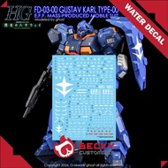 G-Rework [HG] GUSTAV KARL TYPE-00 (WATER SLIDE DECAL ONLY)