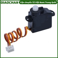 OMXILOYI 2.2G Servo, Mini Indoor Flight 2g Digital Servo, DIY 180 Degree Rotation Plastic Gears Serv