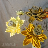 Lotus Lotus Dried Flowers Cafe Foyer Decoration Flower Arrangement Home Furnishings