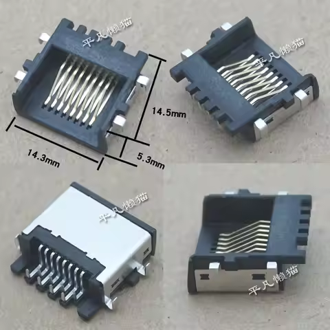 For Lenovo K14 Gen 1 Motherboard Internet Cable Port Network Card Port RJ45