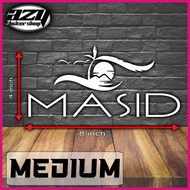 ۞ ◺ ❃ Vinyl Stickers cutout, Never Faded,Quality made,  inspired by MASID Sticker