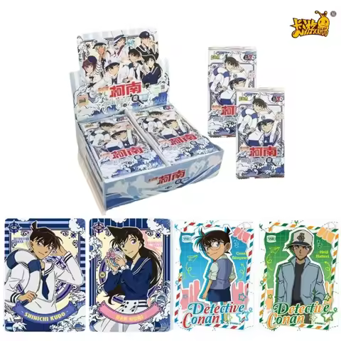 KAYOU Detective Conan Miying Vol.3 Shinichi Kudo Ran Mori Anime Character Collectible Cards Booster 