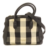 Kate Spade 帆布/牛皮皮革2 Way Shoulder金扣手挽肩背兩用袋
