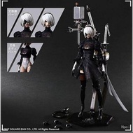 play arts 改 yorha no.2 b型 2b 尼爾 neir action figure 人形公仔 square enix  dx 豪華版