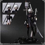 play arts 改 yorha no.2 b型 2b 尼爾 action figure 人形公仔 square enix  dx 豪華版