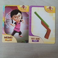 kad upin ipin mei mei rare toy gun special