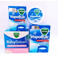 Vicks Baby Balsam 50g / Vicks Vaporub 10g / 25g / 50g