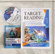 Target Reading 1 英文文章丨課本丨閱讀 練習用書附CD 單字書