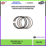 Hyundai I30 1.6 Korea Aftermarket Piston Ring Set Standard Size (23040-2B000)
