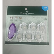 Faber Castell Glide Correction Tape +Refill 6 unit ( 169111)