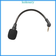KOK Gamings Headsets Microphones Detachable Headphones Mics Boom for Theta 7 1