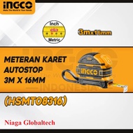 INGCO 3M 5M AUTOSTOP RUBBER METER MEASURING TAPE INGCO