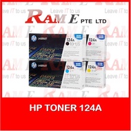 [ORIGINAL] HP 124A Black Cyan Magenta Yellow Toner Cartridge Q6000A Q6001A Q6002A Q6003A