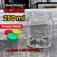 [BOTOL PLASTIK MURAH][50SEN + CAPS]BOTOL PLASTIK BALANG 250ML / BOTOL PLASTIK BALANG 500ML / BOTOL P