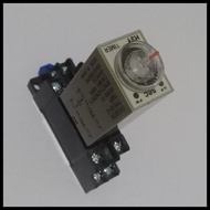 H3Y-2 Timer Delay Relay 220vac 0-30sec + Tdr Socket + 30 Seconds Poi456
