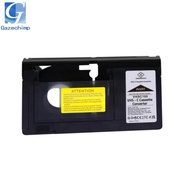 [Gazechimp] VHS to 12mm Cassette Adapter, Tape Adapter, Heavy Duty Black Professional 12mm Tape Conv