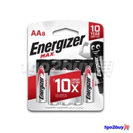 Energizer Alkaline Batteries Max AA8 / AAA8 Battery 1.5V AA LR6 / LR03 AAA ( 8pcs ) * 100% Original 