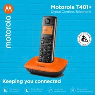 Motorola® T401+ 數碼室內無線電話 "來電封鎖 及 請勿騷擾"功能《香港行貨》《1年保養》