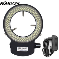 กล้องจุลทรรศน์ KKmoon กล้องจุลทรรศน์ไฟ LED แสง114ลูกปัดไฟ LED ชิ้นแหล่งกำเนิดไฟเสริมที่มีฟังก์ชั่นปร