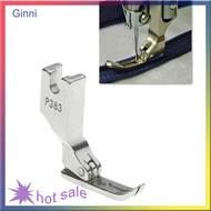 Ginni Stainless Industrial Zipper Presser Foot P363 For Brother Juki Sewing Machine