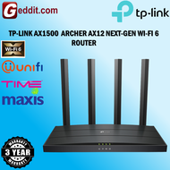 TP-LINK ARCHER AX12 DUAL-BAND GIGABIT AX1500 WI-FI 6 ROUTER