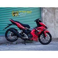 REMOVABLE STICKER RS150R WINNER X V3 CAR STICKER HRC RED, RED BLACK, MATTE RED