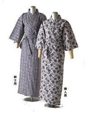 【§ 衫衫飾飾 §】10093【男女款不挑色S-LO號】日本男女情侶雙層純棉和服日式浴袍日本浴衣睡袍睡衣泡溫泉用浴衣2