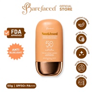 Sunkissed Tinted Sunscreen by Barefaced SPF 50 sunscreen for oily skin kiss beauty vgo blk cosmetics