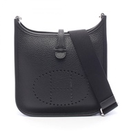 【二手】愛馬仕 HERMES Evelyne 23 黑色單肩包 其他 Evelyne 23 黑色 女士 全新未使用